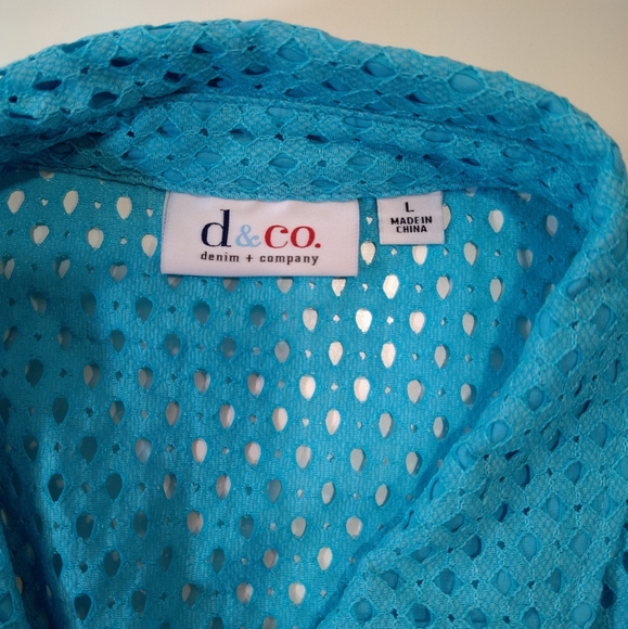 Blouse sky blue - Picture 4 of 6